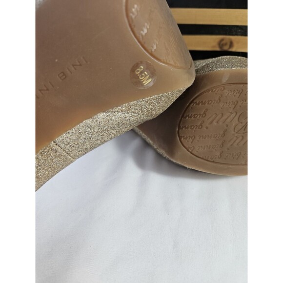 Gianni Bini Stiletto Heels Sparkle Rhinestone Wedding Formal Size 8.5 - Picture 6 of 12